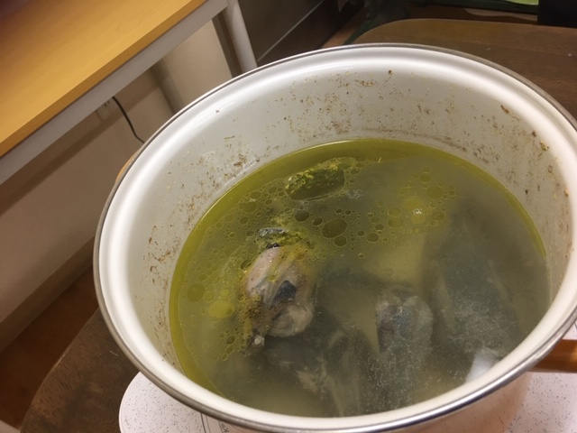 烏骨鶏スープ